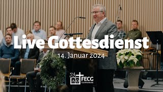 Dankgottesdienst  FECG Cloppenburg  14012024 [upl. by Anivram]