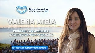 Valeria Atela  Premio Abanderados de la Argentina Solidaria 2013 [upl. by Andi]