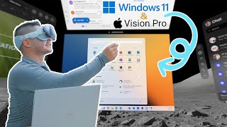 How to Connect Your Apple Vision Pro to your Windows Laptop [upl. by Past84]