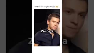 Tom Holland spoiling his life for one minute straight shorts celebrity marvel funny memes fyp [upl. by Taddeo956]