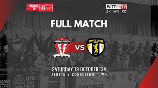 Full Match v Congleton Town 19 Oct 24 [upl. by Eduard]