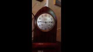 Antique Seth Thomas 8 Bell Sonora Chime Clock Runs Strikes and Chimes 1913 [upl. by Briggs686]