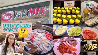 DAY 25 YAKIMIX BUFFET RESTAURANT  SM DASMA  PINAS VLOG DAY 25 PART 12  Emz Amita [upl. by Kyne]