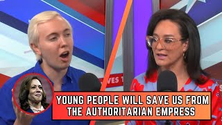 Young People Are Going To Save Us From The Authoritarian Empress VP Kamala Harris [upl. by Alleinad]