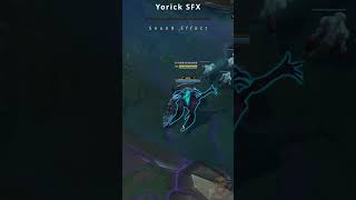 Yorick SFX amp Voice  League of Legends Quick Showcase [upl. by Gareth262]