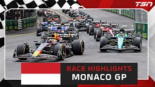 F1 RACE HIGHLIGHTS MONACO GP [upl. by Herodias494]