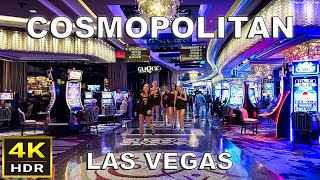 4K HDR Cosmopolitan Las Vegas Walking Tour  April 2024  Las Vegas Nevada [upl. by Kahler]