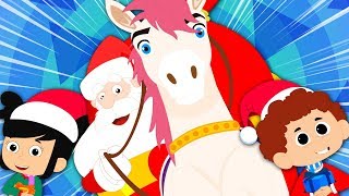 Jingle Bells Christmas Nursery Rhymes  Baby Rhymes kids Songs [upl. by Ateval]