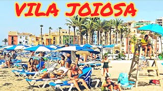 LA VILA JOIOSA BEACH Walking Tour 2024 VILLAJOYOSA BEACH SPAIN 🇪🇸 [upl. by Ellerehs769]