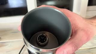 Nespresso AEROCCINO 3 Milk Frother Review with Latte Macchiato Cappuccino and Latte Drinks Made [upl. by Aramois]