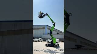 Teres V11 11m Electric Articulated Boom Lift Operating Video [upl. by Tugman]