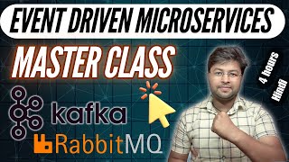 Master EventDriven Microservices with Spring Boot Cloud Functions RabbitMQ amp Kafka4 Hours Hindi [upl. by Adiari]