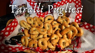 TARALLI PUGLIESI  Ricetta Originale [upl. by Nomrej870]