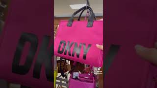 DKNY TOTE en tjmaxx compras shopping lennieth [upl. by Ytsirk]