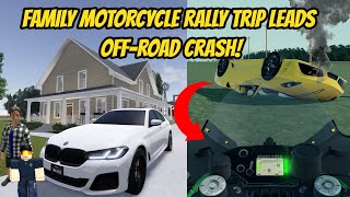 Greenville Wisc Roblox l Realistic Motorcycle Rally OffRoad CRASH  Voice Roleplay [upl. by Mayman]