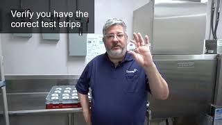 Ep 36 Chlorine Test Strip Diversey 2 Minute Drill [upl. by Sevy]