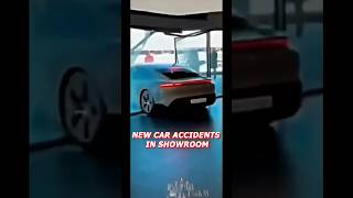 New CAR Accident In Showroom shorts newcar car [upl. by Karilla]