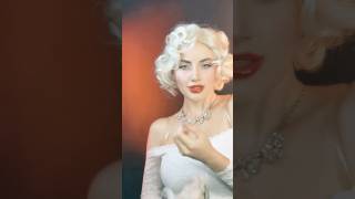 Slayed this trend with Marilyn Monroe look 🤩 [upl. by Wait]