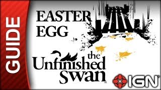 The Unfinished Swan Easter Egg  JOURNEY EASTER EGG [upl. by Nimajneb]