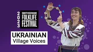 Ukrainian Folk Music at Smithsonian Folklife Festival 2023 [upl. by Mcmath]