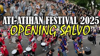 Kalibo Atiatihan Festival 2025 Opening Salvo atiatihan2025 [upl. by Anidualc773]