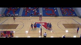 Roncalli vs Bishop Chatard High Varsity Womens Volleyball [upl. by Lili]