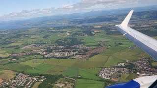 HD British Airways CityFlyer Embraer ERJ170 takeoff Glasgow EGPF [upl. by Holub278]