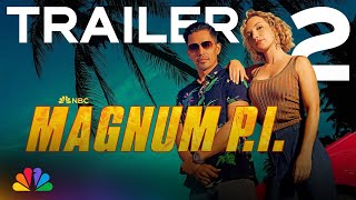 Magnum PI  Official Trailer 2  NBC [upl. by Blockus768]