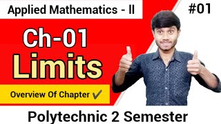 Applied Mathematics  2  Limits 01 Introduction Of Calculus  Topics Overview  Polytechnic [upl. by Perdita]