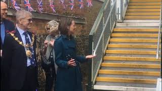 Opening the new footbridge at Faversham Station [upl. by Rosaline220]