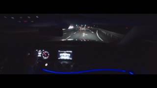 MB E 220d Driving by Night  Autobahn amp Country Roads  Fahrt amp Gerede [upl. by Sontich848]