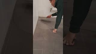 Trampoline park fixing flooring latex diy howto funny home flooring [upl. by Etram]