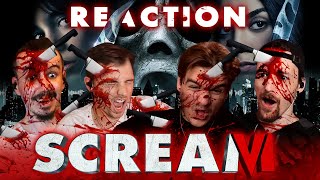 SCREAM 6 2023 MOVIE REACTION  First Time Watching [upl. by Le]