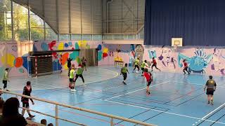 Handball excellence masculine IledeFrance  AulnaysousBois bat Verrières le Buisson 26 à 22 [upl. by Chilson]