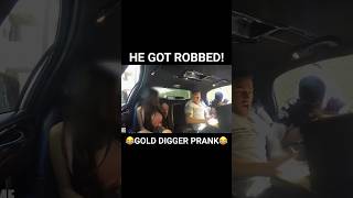 Gold Digger Robbery Prank 😂 Pranks JoeySalads ViralVideos [upl. by Ayikal]