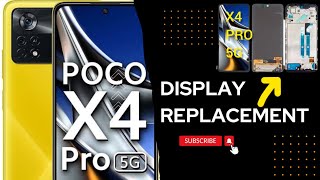 Poco x4 pro 5G display replacement  how to change poco x4 pro 5G screen new repair poco [upl. by Keller]