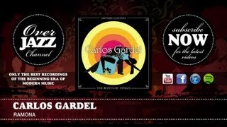 Carlos Gardel  Ramona 1928 [upl. by Nysa]