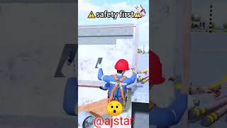 Contraction side worker safety🗜️ 👩‍🚒workercontraction safety trending shortvideo enimation [upl. by Vere492]