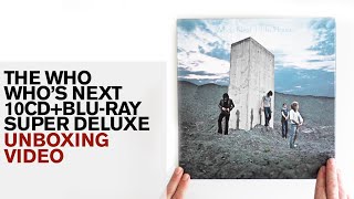 The Who  Whos Next  Life House 10CDbluray super deluxe unboxing video [upl. by Rooney208]