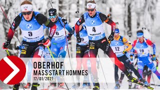 MASS START HOMMES  OBERHOF 2021 [upl. by Viscardi629]