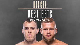 BEST BETS for UFC Vegas 95  Marcin Tybura vs Sergei Spivak 2 [upl. by Eedak]