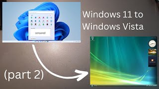 Make Windows 11 look like Windows Vista  Part 2 overall look [upl. by Rosy]