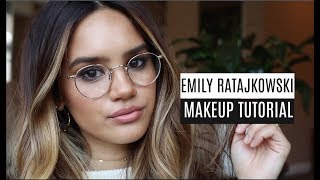 EMILY RATAJKOWSKI INSPIRED MAKEUP TUTORIAL  DACEY CASH [upl. by Natsud203]