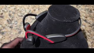 ORTIZAN Bone Conduction Headphones Bluetooth Open Ear Headphones Unboxing amp Review [upl. by Pritchard]