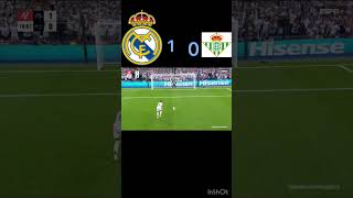 Real Madrid vs Real Betis [upl. by Rainwater]