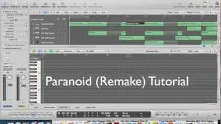 Kanye West feat Mr Hudson  Paranoid  Remake Tutorial [upl. by Aissatan455]