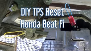 DIY TPS Reset Honda Beat Fi [upl. by Scriven]