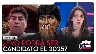 ¿Podrá Evo Morales ser candidato el 2025  Entrevista al Ex magistrado Orlando Ceballos [upl. by Eignat739]