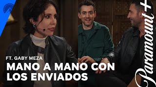 Luis Gerardo Mendez y Miguel Ángel Silvestre EN EXCLUSIVA con GABY MEZA  Los Enviados  Paramount [upl. by Arral]