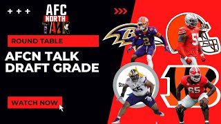 AFC North Talk  Draft Grade [upl. by Whall]